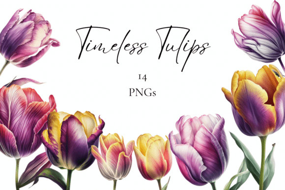 Bring a Romantic Touch to Your Projects with Tulip Graphics