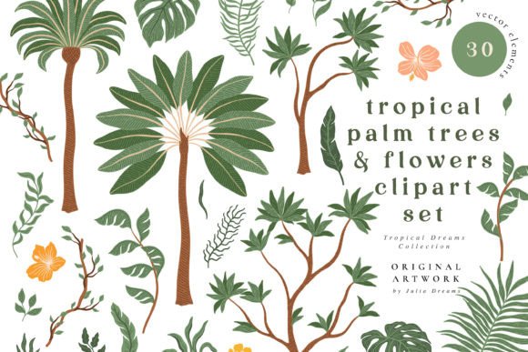 Bring the Tropics to Your Projects with Vibrant Clipart