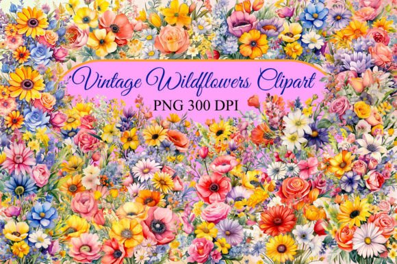 Bring Timeless Beauty to Your Designs with Vintage Wildflowers