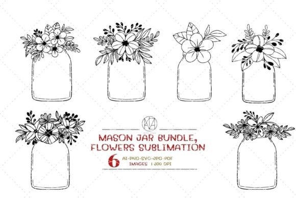Charming Floral Mason Jar Designs for Every Project