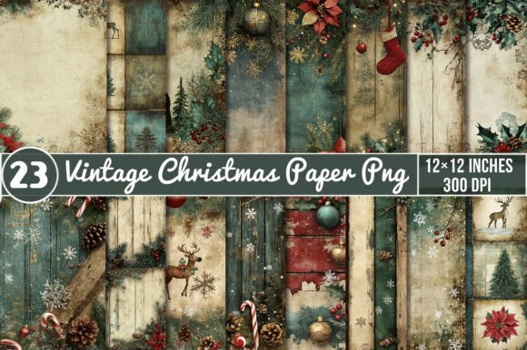 Crafting Timeless Holiday Magic with Vintage Christmas PNGs