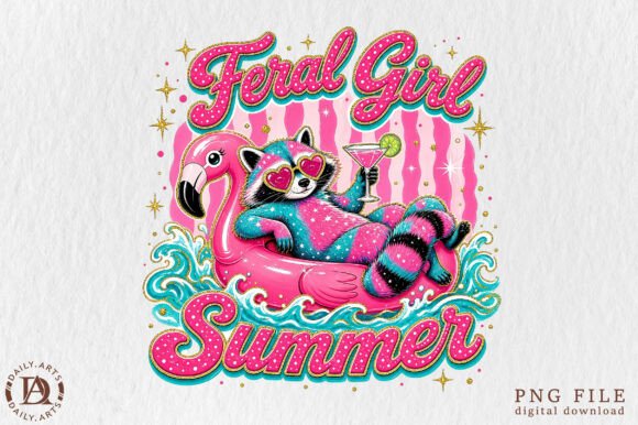 Embrace the Wild Side: Styling Your Summer with Preppy Feral PNGs