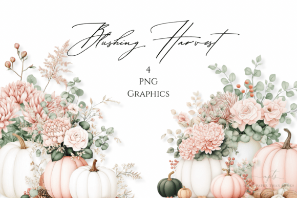 Embracing the Blushing Harvest: A Soft Palette for Autumn Designs