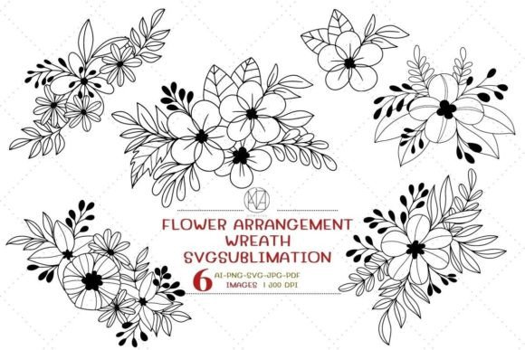 Floral Design Assets: The Wreath SVG Bundle for Creatives