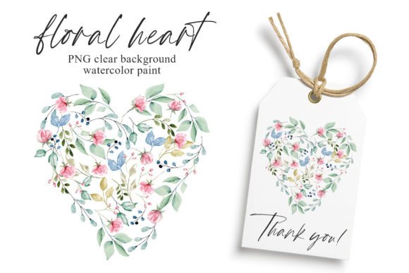 Floral Heart Watercolor Clipart: A Designer's Guide to Elegant Projects