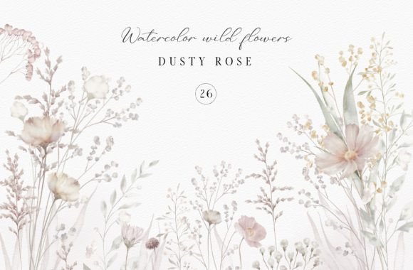 Flowers: The Watercolor Design Asset for Delicate Branding